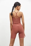 Beyond Yoga High-waisted Essential Bike Short In Copper