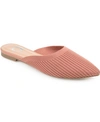 JOURNEE COLLECTION WOMEN'S ANIEE KNIT MULES
