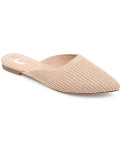 JOURNEE COLLECTION WOMEN'S ANIEE KNIT MULES