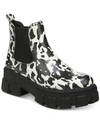Circus By Sam Edelman Darielle Platform Chelsea Boot In Ivory/black