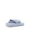 Ralph Lauren Sanders Basketweave Bath Towels In Blue Cornflower