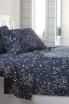 Southshore Fine Linens California King Sized Modern Printed Sheet Set In Botanical Forest Blue