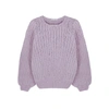 JW ANDERSON BUBBLE LILAC CHUNKY-KNIT WOOL JUMPER,4127428