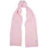 Colorful Standard Sand Wool Scarf In Light Pink