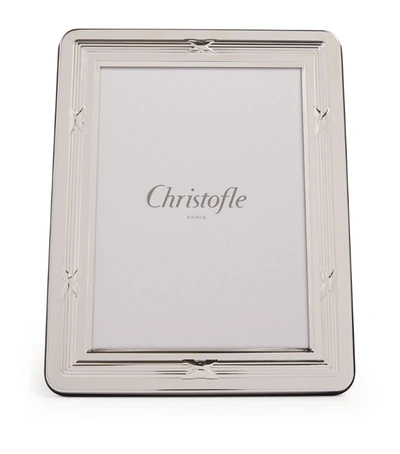 Christofle Silver-plated Rubans Photo Frame (6'' X 7'')