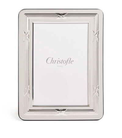 Christofle Silver-plated Rubans Photo Frame (4'' X 6'')