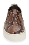 The Flexx 'sneak Name' Sneaker In Dark Brown Leather