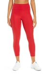 Girlfriend Collective Compressive High Waisted 7/8 Legging In Multicolour