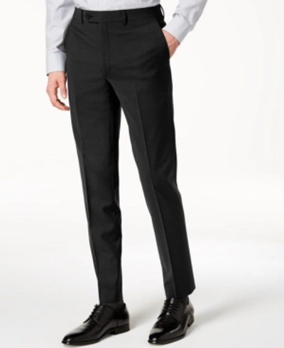 Calvin Klein Men's Skinny-fit Infinite Stretch Suit Pants In Black