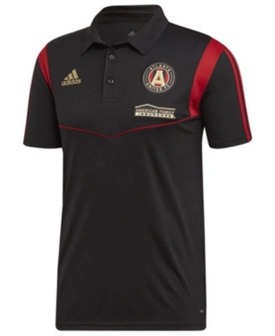 Adidas Originals Men's Atlanta United Fc Coached Polo In Black