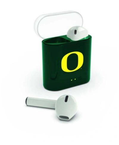 Lids Prime Brands Oregon Ducks Wireless Earbuds In White/green