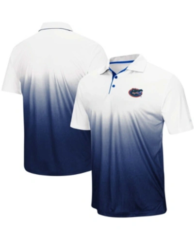 Colosseum Men's Navy Florida Gators Magic Team Logo Polo Shirt