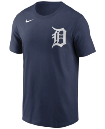 NIKE DETROIT TIGERS MEN'S SWOOSH WORDMARK T-SHIRT