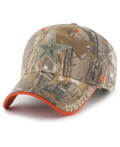 47 Brand Men's Realtree Camo Dallas Cowboys Frost Mvp Adjustable Hat