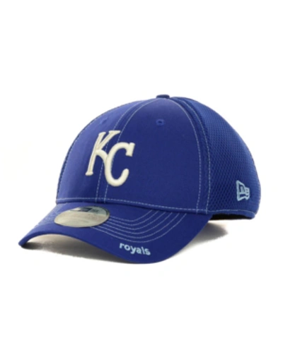 New Era Kansas City Royals Mlb Neo 2012 39thirty Stretch-fitted Cap In Royalblue
