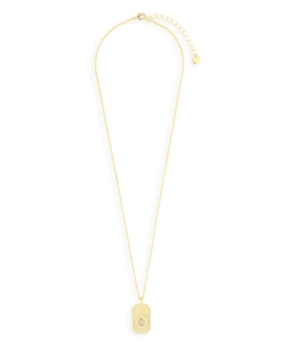 Brook & York Salina 14k Gold Plated Pendant Necklace In Gold-plated