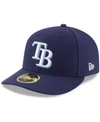 NEW ERA TAMPA BAY RAYS AUTHENTIC COLLECTION ON-FIELD LOW PROFILE 59FIFTY FITTED CAP