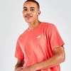 Nike Sportswear Club T-shirt In Magic Ember