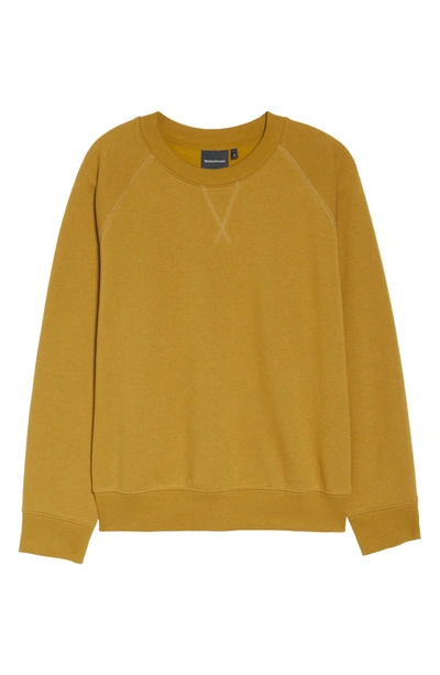 Richer Poorer Raglan Sweatshirt In Golden Verde