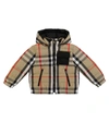 BURBERRY VINTAGE CHECK正反两穿羽绒夹克,P00607760