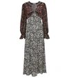 RIXO LONDON AOIFE PAISLEY-PRINTED SILK DRESS,P00613132