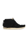 Visvim Suede Fbt Lhamo-folk Sneakers In Black