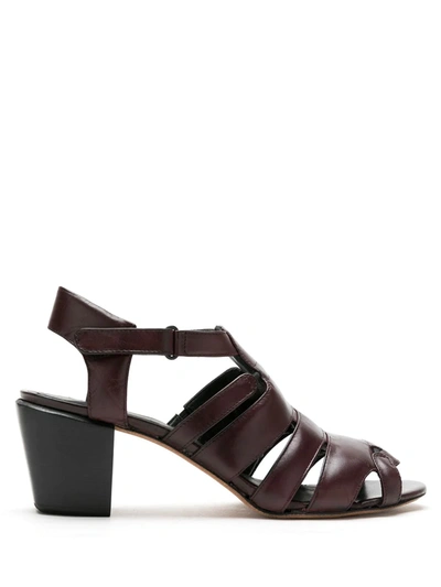 Matri Kiki Leather Sandals In Braun