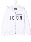 DSQUARED2 ICON-PRINT HOODIE