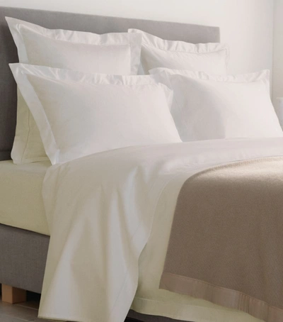 Harrods Of London Brompton Super King Duvet Cover Set (260cm X 220cm) In Ivory