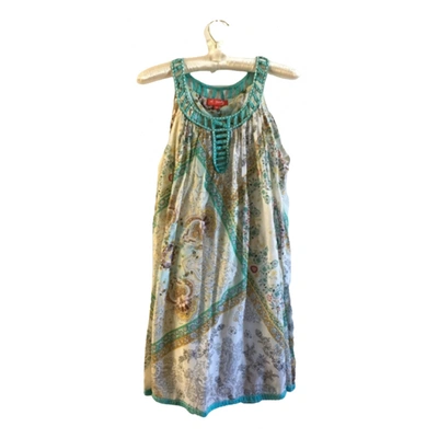 Pre-owned Derhy Mid-length Dress In Multicolour
