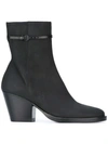 A.F.VANDEVORST A.F.VANDEVORST MID-HEEL ANKLE BOOTS - BLACK,162X383016255PB11665714