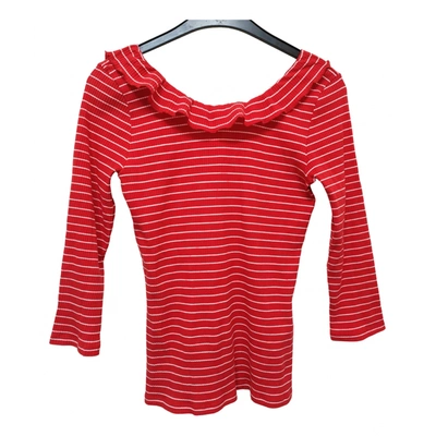Pre-owned Claudie Pierlot Fall Winter 2020 T-shirt In Red