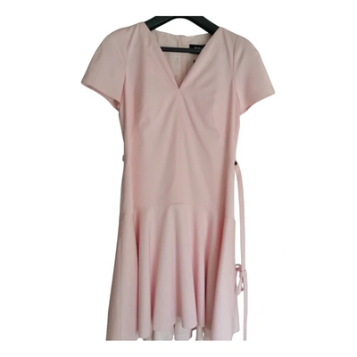Pre-owned Paule Ka Mid-length Dress In Pink