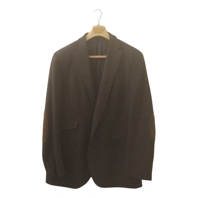 Pre-owned Polo Ralph Lauren Wool Vest In Brown