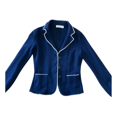 Pre-owned Fabiana Filippi Cashmere Short Vest In Blue