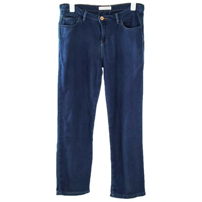 Pre-owned Gat Rimon Straight Jeans In Blue
