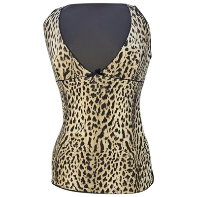 Pre-owned Just Cavalli Top In Multicolour