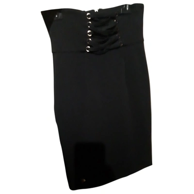 Pre-owned Philipp Plein Skirt In Black