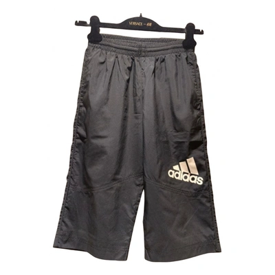 Pre-owned Adidas Originals Cashmere Trousers In Black