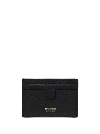 Tom Ford T-line 皮质卡夹 In Black