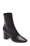 LOEFFLER RANDALL ELISE STRETCH LEATHER BOOTIE,ELISE-STNA