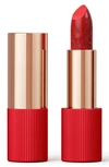 La Perla Refillable Matte Silk Lipstick In Poppy Red