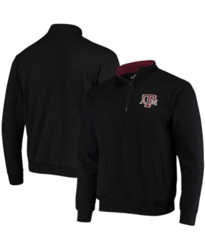 Colosseum Men's Black Texas A M Aggies Tortugas Logo Quarter-zip Jacket