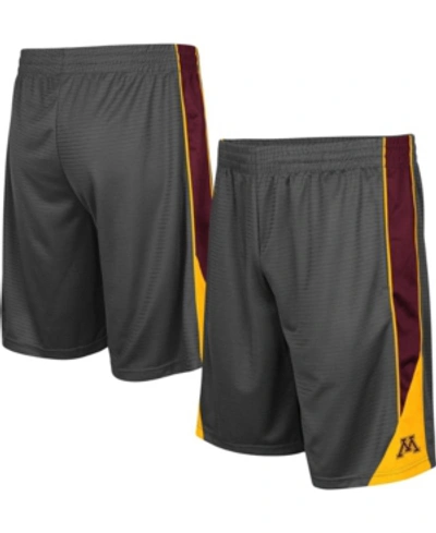 Colosseum Men's Charcoal Minnesota Golden Gophers Turnover Shorts