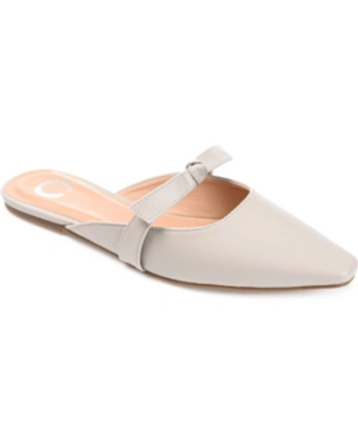Journee Collection Collection Women's Missie Mule In Grey