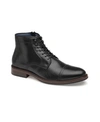 Johnston & Murphy Men's Xc Flex Raleigh Cap Toe Zip Boots Men's Shoes In Black