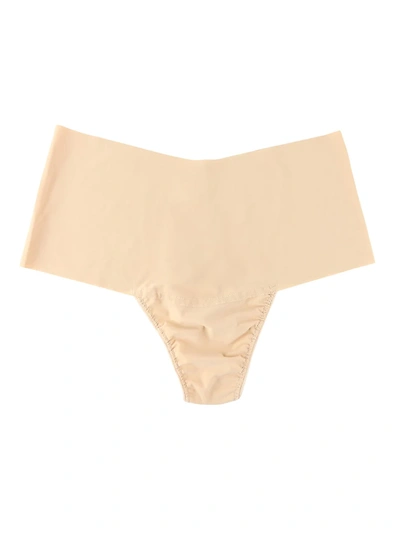 Hanky Panky High-rise Thong In Biscotti