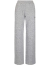 Golden Goose Heather Gray Cotton Dorotea Jogging Pants In Grey