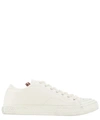 ACNE STUDIOS ACNE STUDIOS MEN'S BEIGE OTHER MATERIALS SNEAKERS,BD0153OFFWHITEOFFWHITE 42