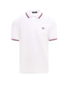 Fred Perry Polo Shirt In White